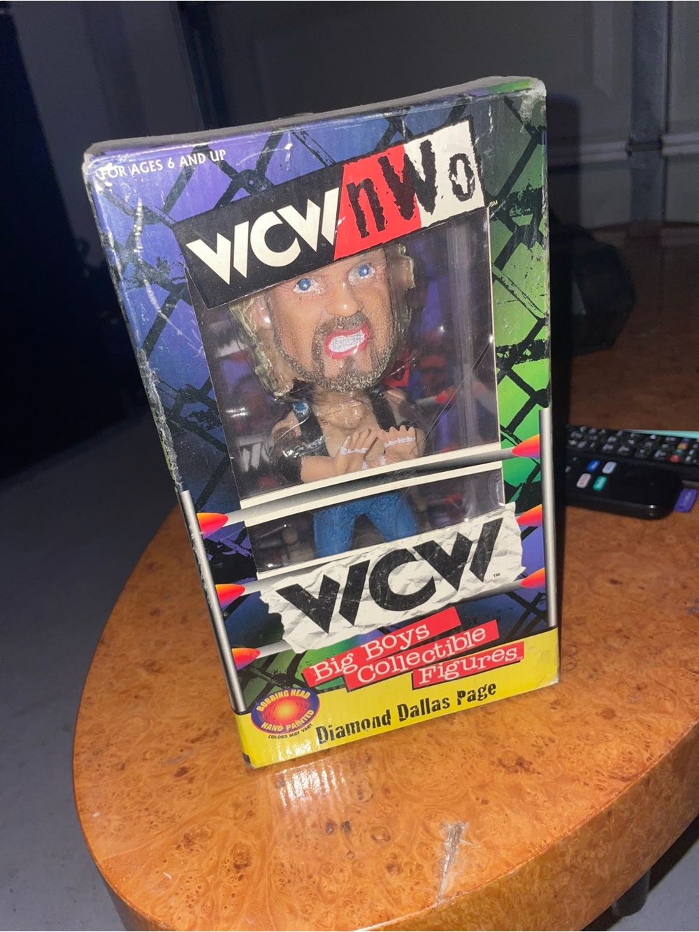 WCW Diamond Dallas / hulk hogan  Big Boys Collectible Figure -